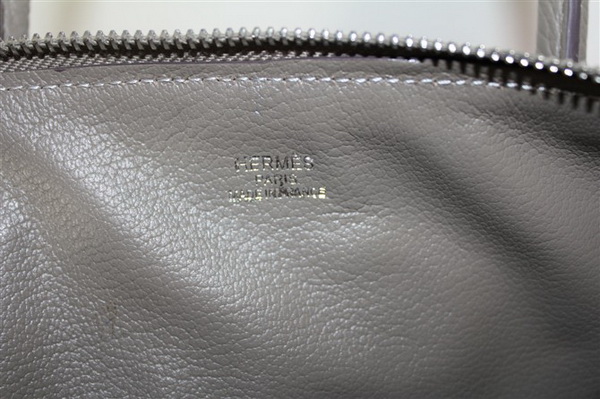 High Quality Replica Hermes Bolide Togo Leather Tote Bag Grey 1923 - Click Image to Close